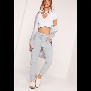 Light Blue “Peach Touch” Joggers